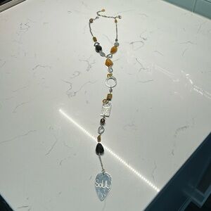 Bjorg Vintage Rare Necklace. 925 with Stones.